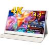 Buy cheap 13.3 Inch Portable LCD Monitor 300 Cd/m2 Capacitive Touch Monitor 3840x2160 from wholesalers