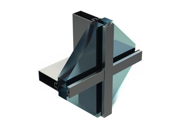 Buy cheap Aluminium Alloy / Stainless Steel Curtain Wall With Random Pattern Surface Treatments from wholesalers