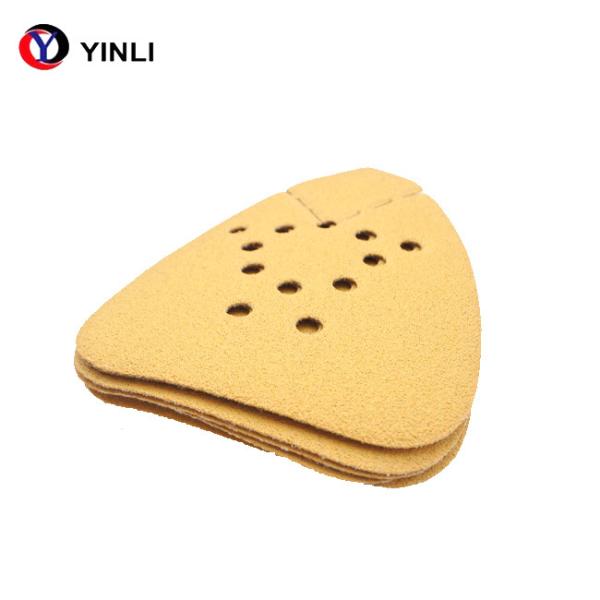 Buy cheap Thick Aluminium 5 Inch 8 Hole Sandpaper Diss 800 Grit For Polishing from wholesalers