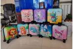 Wholesale Customized Durable Cartoon 18 Inch PC Kids Travel Luggage Suitcase