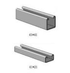 Galvanized Steel Electrical Drawer C Strut Channel Fittings BS Standard