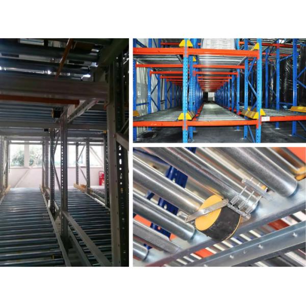 Gravity Storage Racking Warehouse Gravity Pallet Rack Pallet Flow Rack