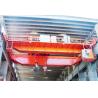 Buy cheap Two Hooks Gantry Overhead Crane 380V 50Hz Three Phase Q235 Q345 Steels Yello Blue from wholesalers