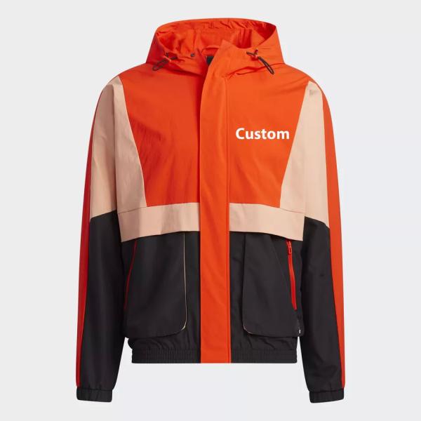Buy cheap Men'S Project Rock Track Jacket Customize Logo Print Embroider Zipper from wholesalers