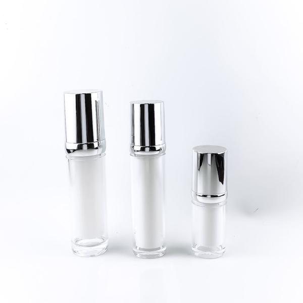 Buy cheap Double Layer Transparent Vacuum Bottle Acrylic Emulsion Skin Care Essence from wholesalers