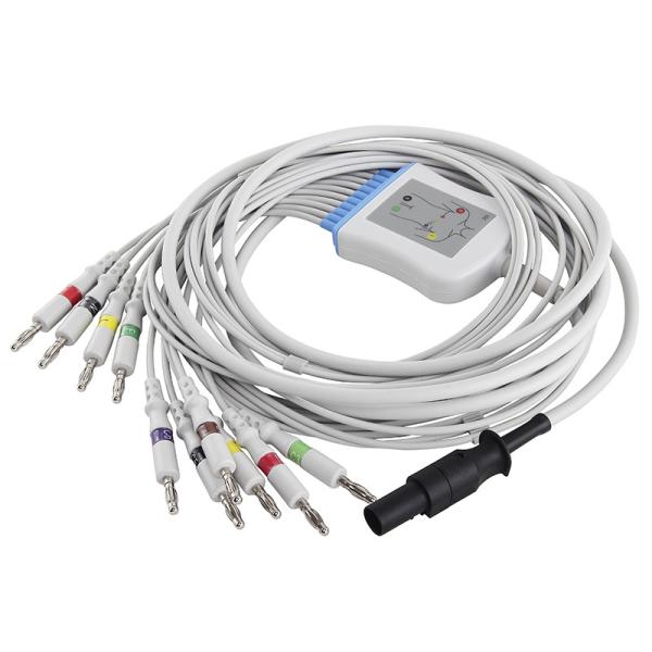 Buy cheap Mortara EKG Cable 60-00180-01 Leadwires IEC 4.0 Banana Connector from wholesalers