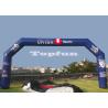 Buy cheap Customized 10m Range Inflatable Arches / Archway for Christmas Advertising from wholesalers