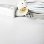 Adult Patient Medical TPU 6 Pin Spo2 Extension Cable
