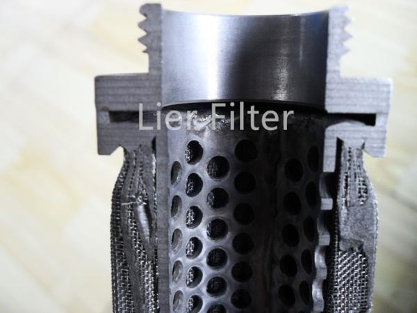 Buy cheap 0.3um-180um Pleated Filter Element Cartridge For High Viscosity Media from wholesalers