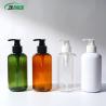 Buy cheap Empty Plastic Shampoo Bottles 300ml Round Cosmetic Lotion Pump Bottle from wholesalers