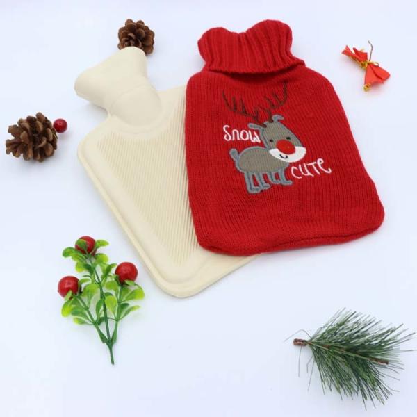 Buy cheap Knitted Jacket Rubber Hot Water Bag , Rubber Douche Bottle 1000ml Kids Classic from wholesalers