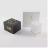 Buy cheap Custom Black White Cosmetic Perfume Vial Perfume Packaging Box Design Templates from wholesalers