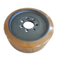 Buy cheap ODM Forklift Spare Part Wheel 9815054219 R14 R16 Pu Drive Wheel product