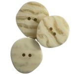 Buy cheap Irregular Shape Fancy Plastic Buttons Two Hole Horn Desgin In 36L For Coat DIY Material from wholesalers
