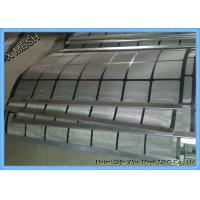 Buy cheap Flat Soft Shaker Rock Screen Mesh Hook Strip Hexagonal Hole ASTM Standard product