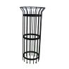 Buy cheap Outdoor Metal Tree Guards Powder Coated Steel Pipe Material For Garden Fence from wholesalers