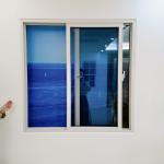 Single Sliding Profile UPVC Cottage Windows Double Glazed For Balcony