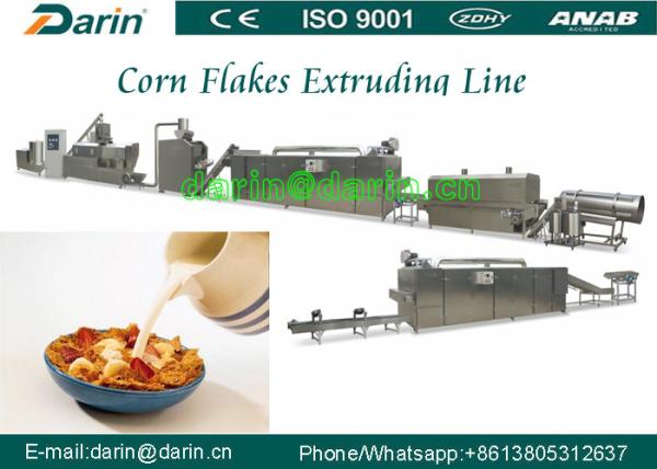 Buy cheap Maize flakes machinery / Corn flakes snack food production line from wholesalers