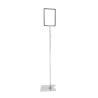 Buy cheap Custom Outdoor Floor Display Stand Sign Holder With Poster Frame A3 or A4 from wholesalers