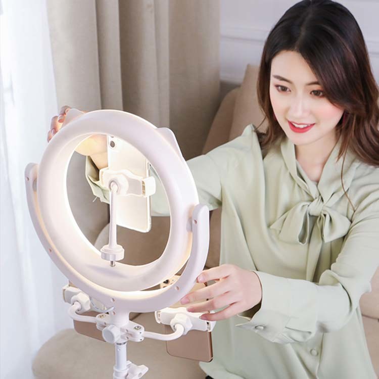 33 Options 4500K Beauty Ring Light With Adjustable Stand
