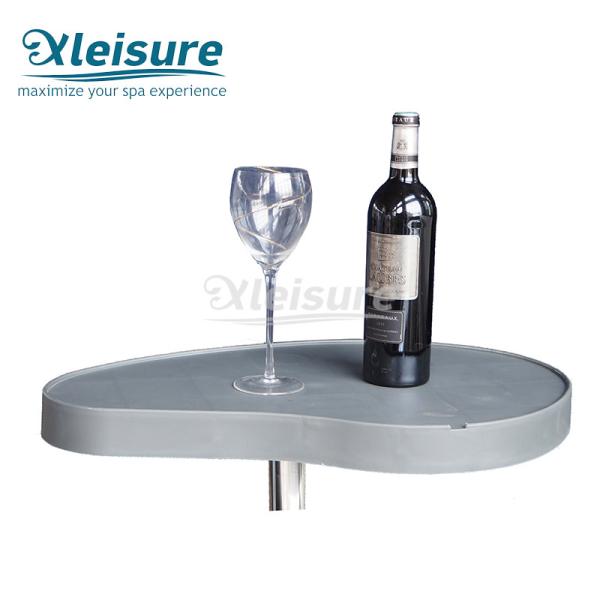 Buy cheap Durable Stylish Spa Tray Table Jacuzzi Table Stainless Steel Upright Pole from wholesalers