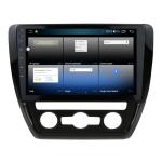 10.1 Inch Volkswagen Touch Screen Radio Quad Core GPS Navigation Car Stereo
