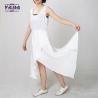 Buy cheap Ladies white sleeveless cotton casual elegant mini formal office dresses sexy dress for women from wholesalers