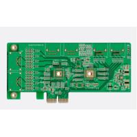 Buy cheap 4 Layer Immersion Gold PCB 200mm*110mm 1.6mm Thickness Through-Hole Soldering product