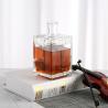 Buy cheap Hot Stamping 0.5L Crystal White Brandy Glass Bottle for Customized Manufacturing Process from wholesalers