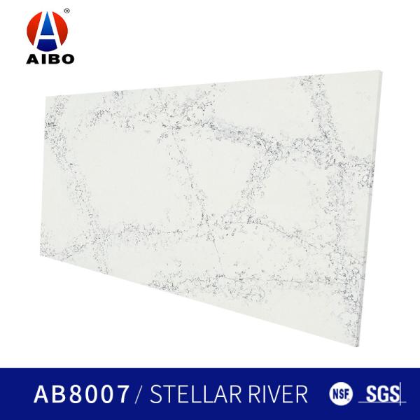 Buy cheap Size 3200*1800*20mm Engineered Stone Slabs High Hardness SGS&NSF Approved from wholesalers