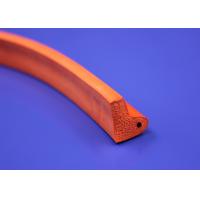 Buy cheap Jointless Surface Compressible Foam Strip , 100% Silicone Closed Cell Foam Strip product