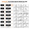 Buy cheap MU-20h MASUMA Auto Parts Accessories 62*3.5*2cm Beam Wiper Blade for Ford Car Fitment from wholesalers