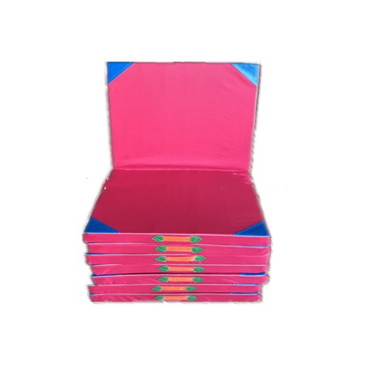 High Jump Gymnastics Tumbling Mat / Fold Up Gymnastics Mat For Children