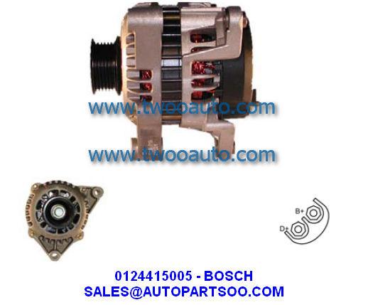 Buy cheap 0124415005 0986039250 - BOSCH Alternator 12V 100A Alternadores from wholesalers