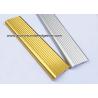 Buy cheap F Type Toothed Anti - Skid Metal Aluminum Stair Nosing For Tile from wholesalers