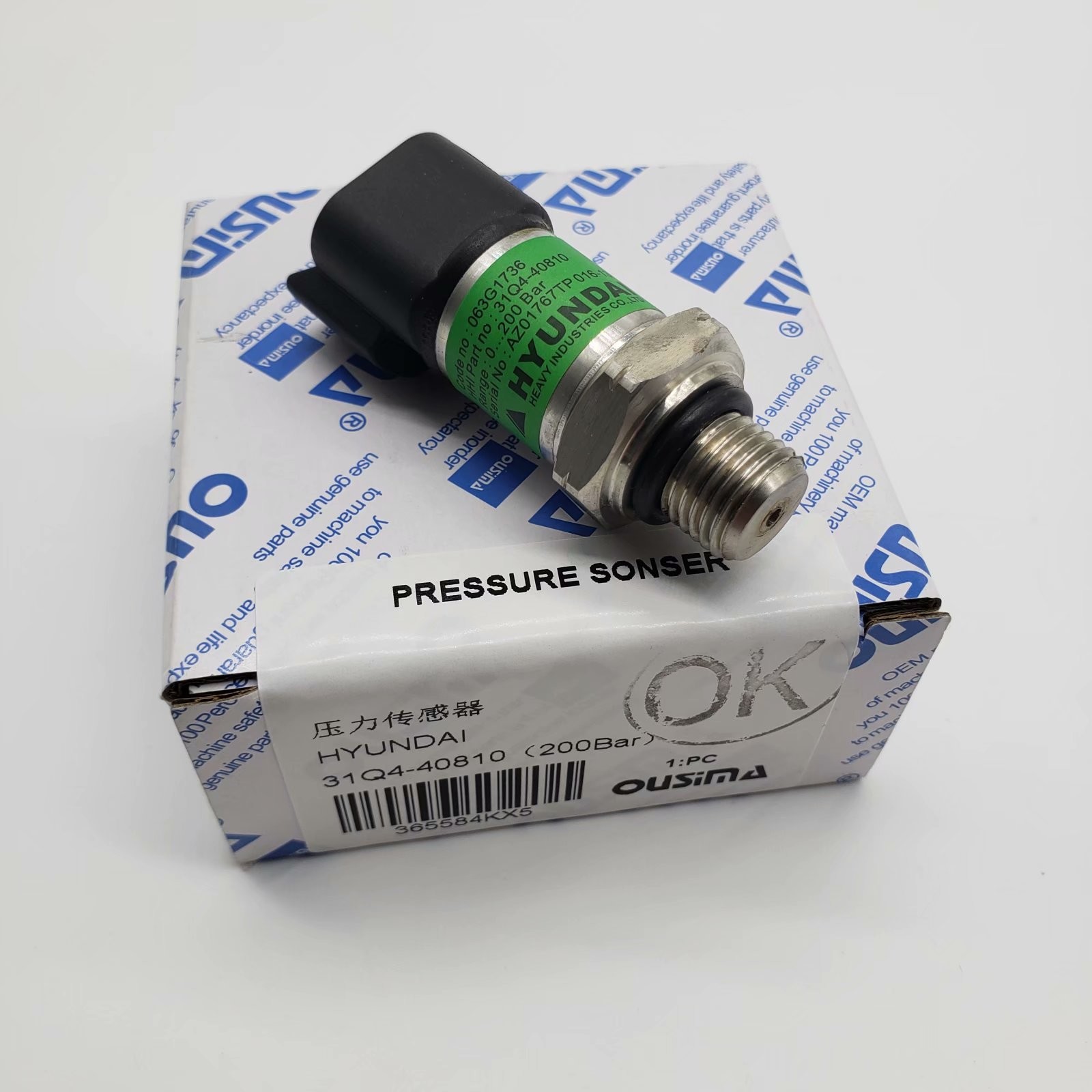 OUSIMA Eletric Excavator 31Q4-40810 200 Bar Pressure Sensor