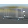 Buy cheap Concert Steel Barricades Crowd Control / Metal Pedestrian Barriers 12mm Inner Tube from wholesalers