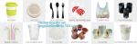 PLA Plant Based, Individual Wrap, Cocktail Drinking Straw, Eco Friendly, Corn