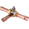 Buy cheap Temperature Resistant 3 Way Brass Ball Valve For Refrigerants DN4~DN100 from wholesalers