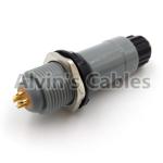 Lemo 1 P Series 4 Pin Connector Plug / Plg Medical Accessories 4 Pin Connector