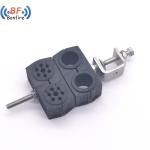 Plastic Fiber Optic Drop Cable Clamp Insulation Suspension Dead End Anchor