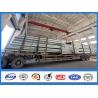 Buy cheap 69KV 30FT 35FT Octagonal Galvanized Steel Pole for Distribution 345 Mpa Min Yield Stress from wholesalers
