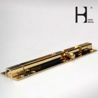 Buy cheap Golden C38000 Copper Bolt Lock Rustproof For Hotel Decoration product