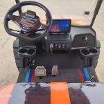 Luxury Four Seater Golf Cart Equipped With Powerful Motor All Terrain Tires