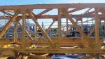 Installation Assembled Zoomlion Flat Head Tower Crane 19 Years Used Good