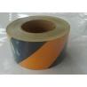 Buy cheap Waterproof Retro Dark And Yellow Reflective Tape Sheets For Warning Safety Signs from wholesalers