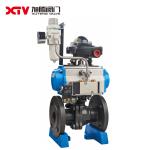 Xt JIS Carbon Steel High Platform Flanged Floating Ball Valve 10K Gross Weight 3