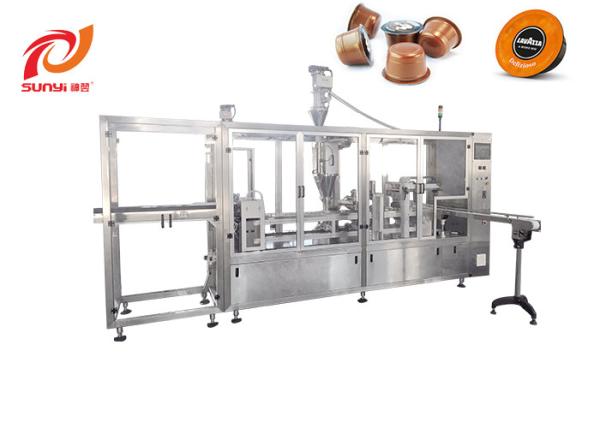 Buy cheap Pneumatic 6000pcs/H Lavazza Filling Sealing Machine from wholesalers