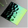 Buy cheap 3D Golden Mirror Decorative Stainless Steel Sheet 304 Hammered Patterns PVD Green from wholesalers
