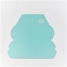Buy cheap Blue Crepack Cardboard Jewelry Gift Boxes EVA Ring Paper Earrping Pendant Box With Ribbon from wholesalers